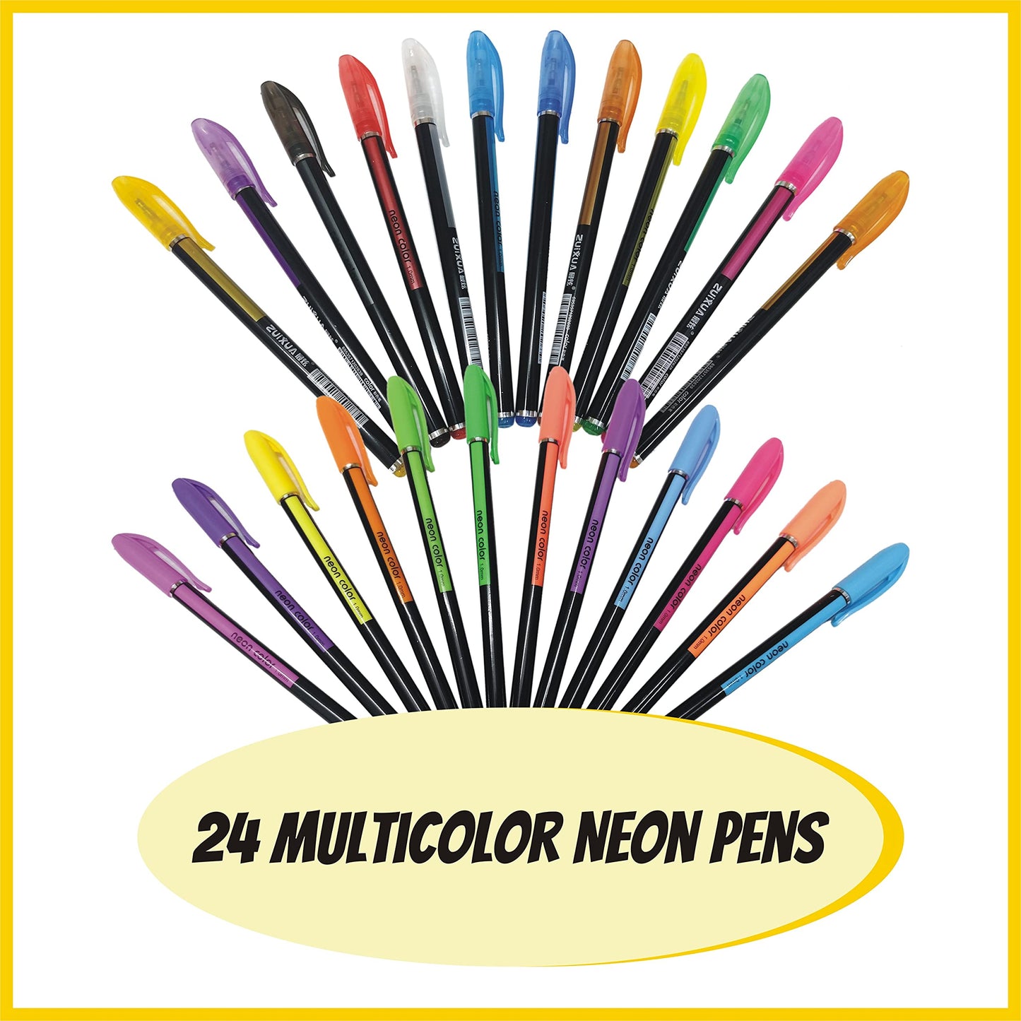 With multicolour and neon 24 pcs Lippan art glass pieces, mandala craft and mirror work gets a traditional craft accent.