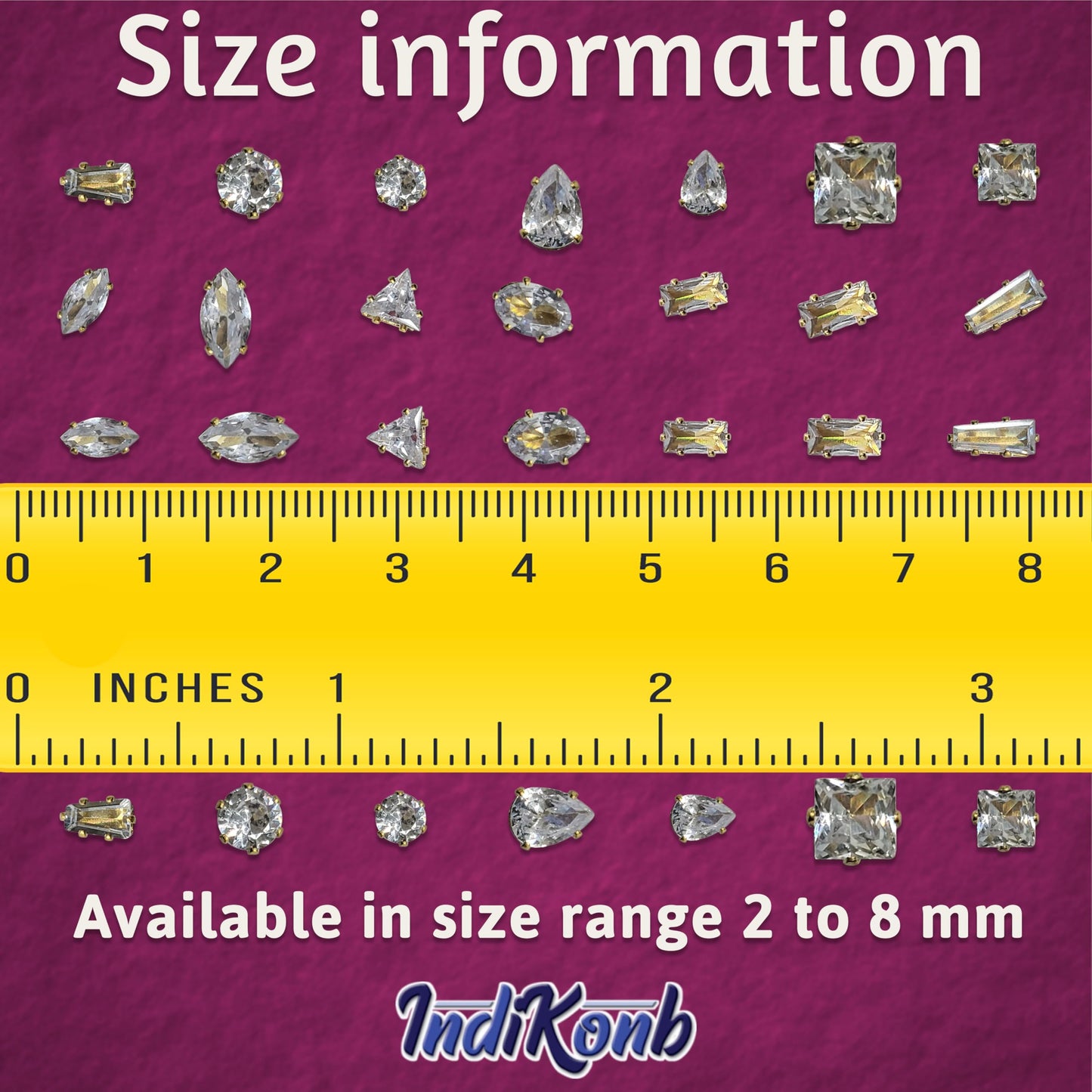 A neat decorative finish makes drop 3x5 and multicolour rhinestone and stone rhinestones and flatback stones suitable for fabric decoration, flatback craft designs and decorative craft.