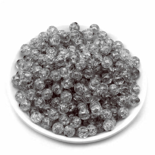 A clean option for bracelet making, necklace making and DIY jewellery projects, black 6mm beads add a clean decorative look.