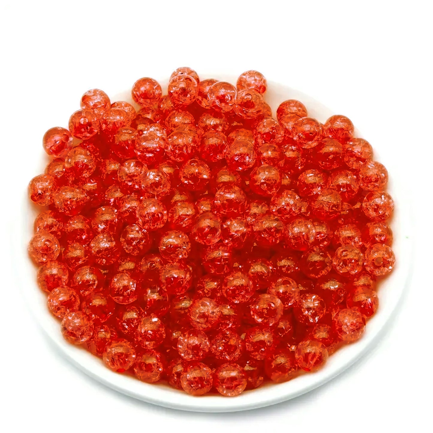 Use dark red 6mm beads for bracelet making, necklace making and DIY jewellery projects when the design needs a clean decorative look.