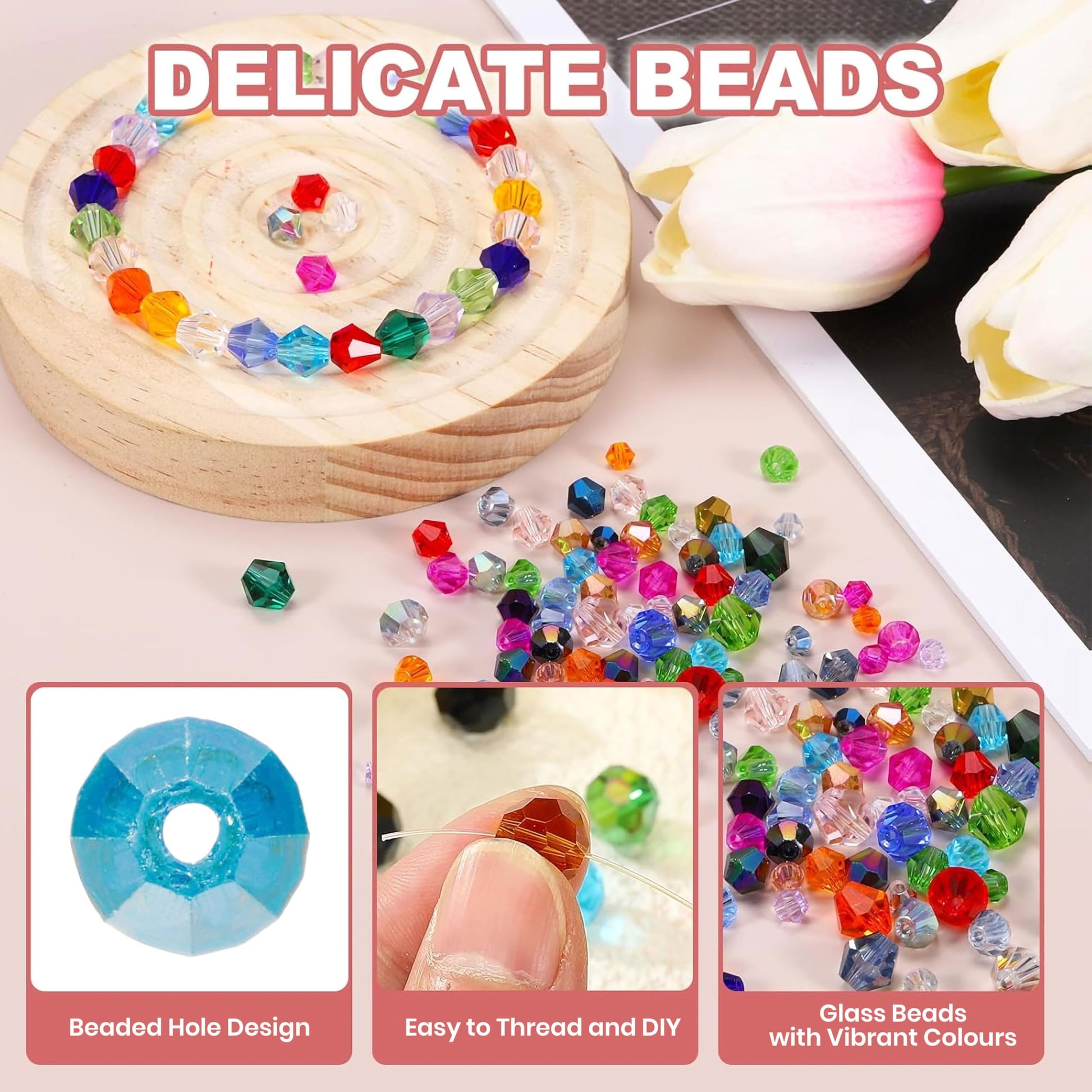 Sky Blue Multicolor Kundan Stones for Embroidery and Jewelry. Detailed product image showing size, surface, and material quality.
