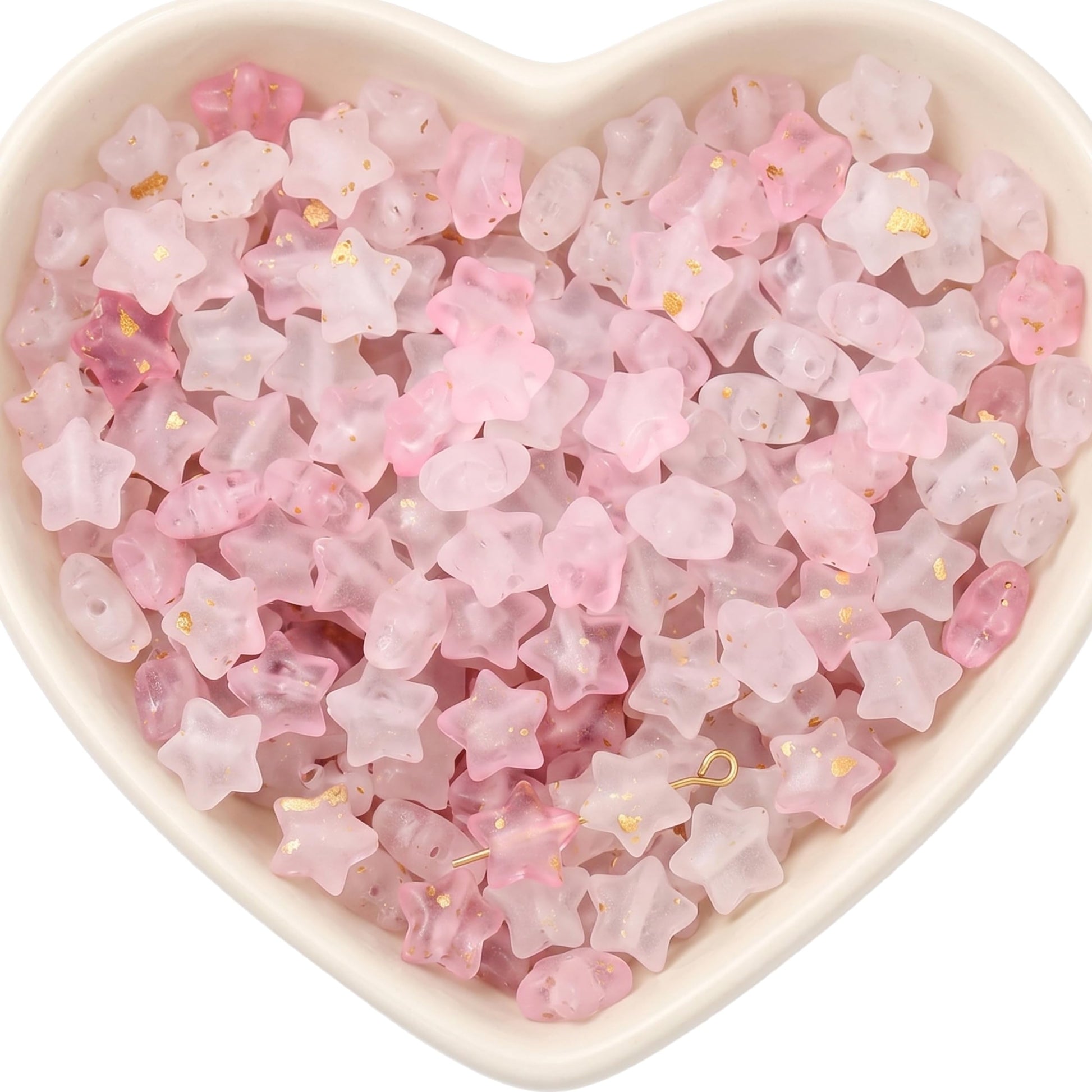 Use these playful cute bracelet beads to make phone charm craft feel more finished.