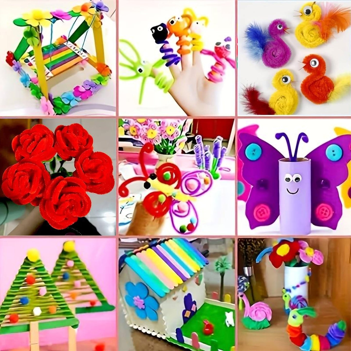 DIY Craft Kit for Kids - Intermediate Art & Craft Set (Ages 3-10)