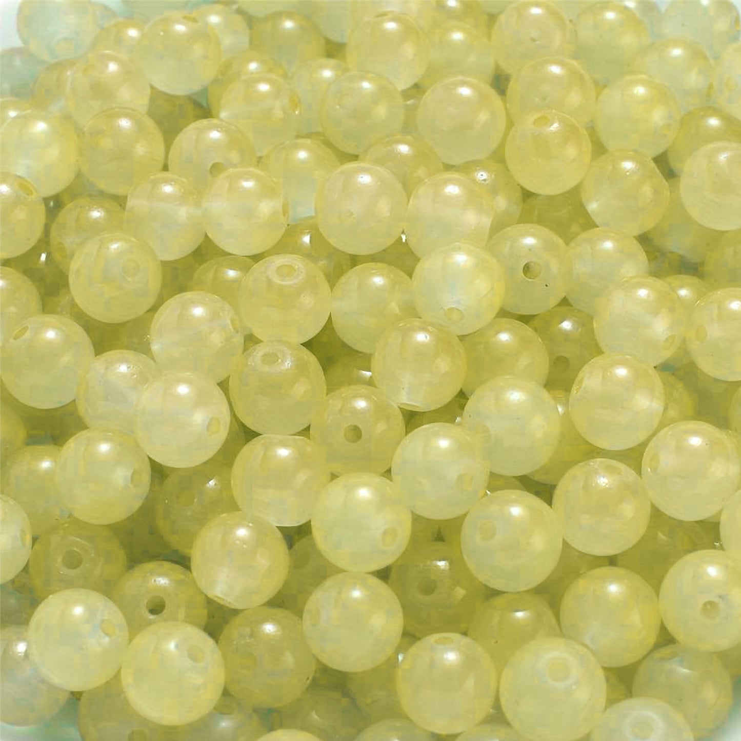 Jelly Glass Beads - 6mm