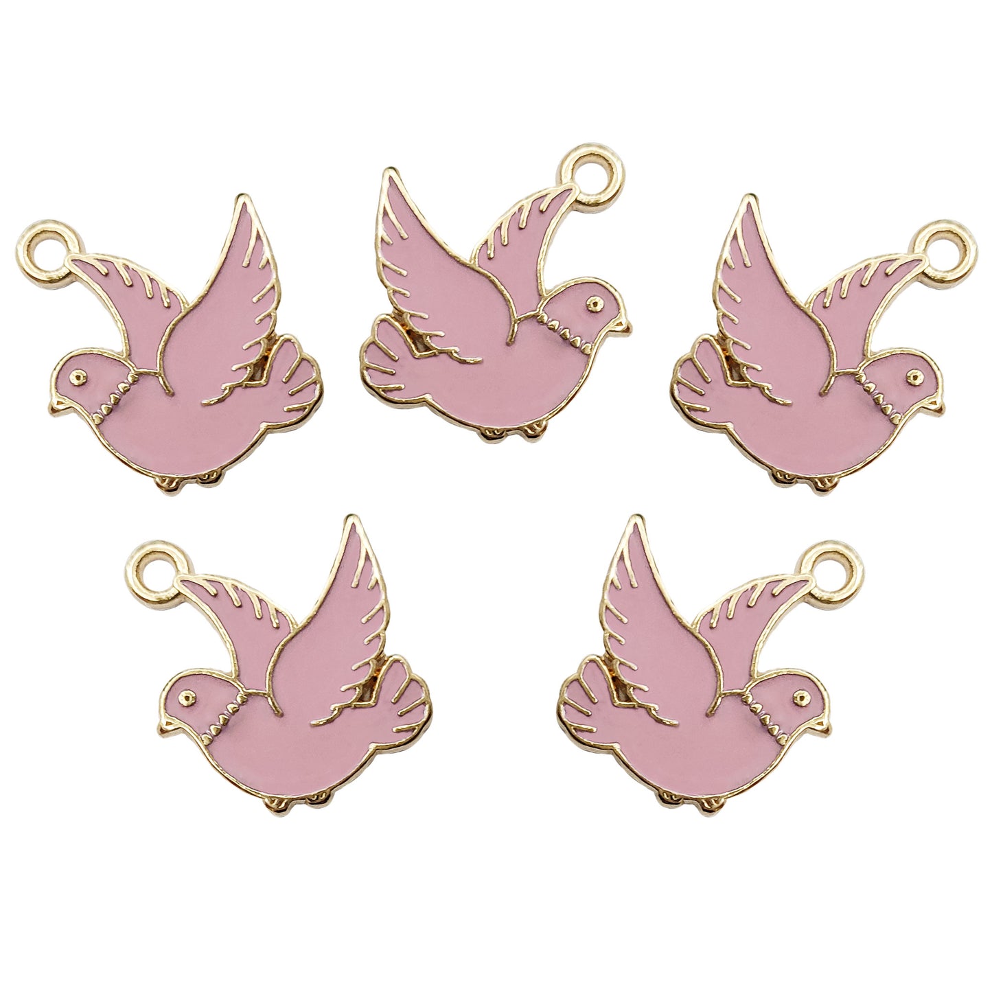 Whimsical Bird Charms