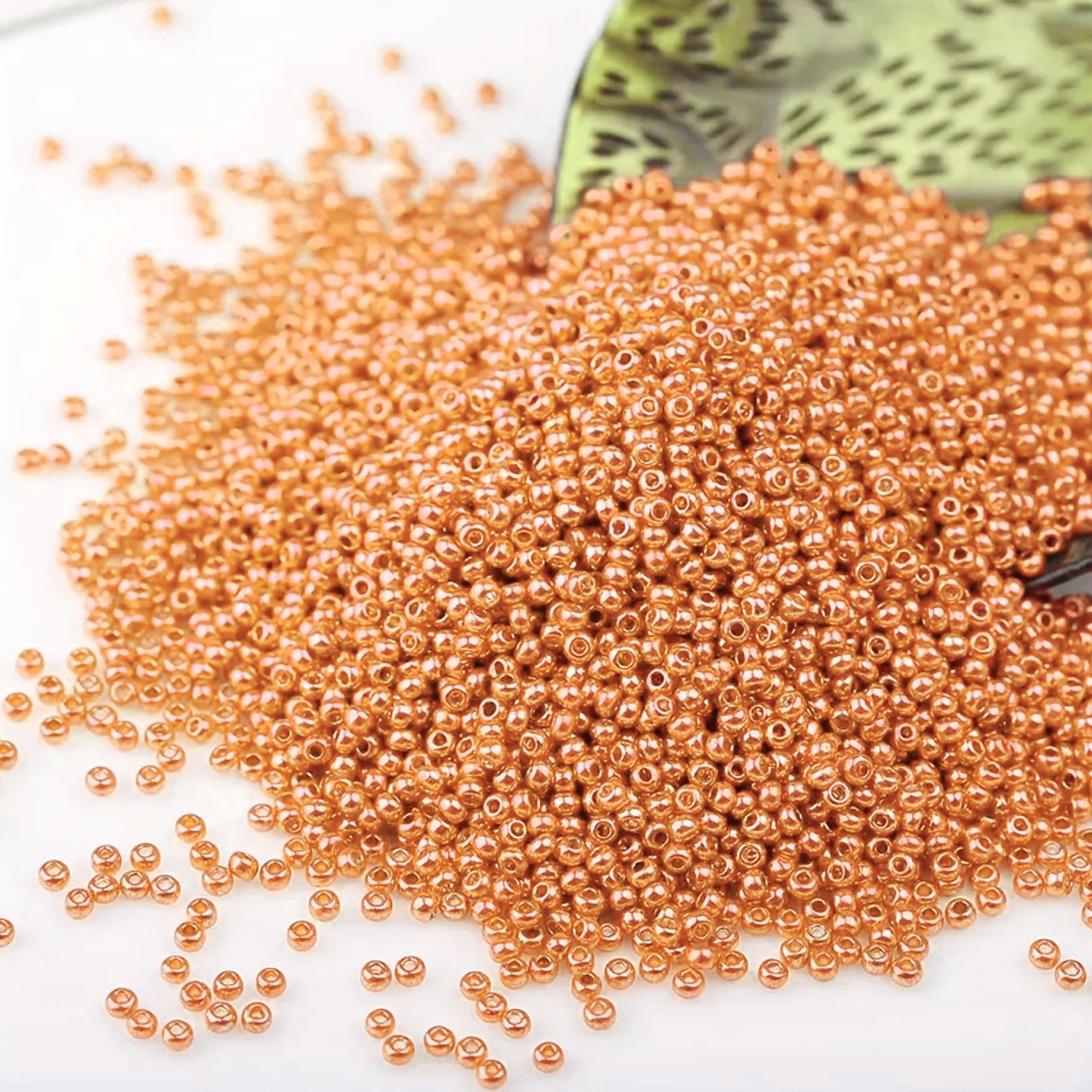 Peach 3mm beads help shape a polished result for bracelet making, necklace making and DIY jewellery projects.