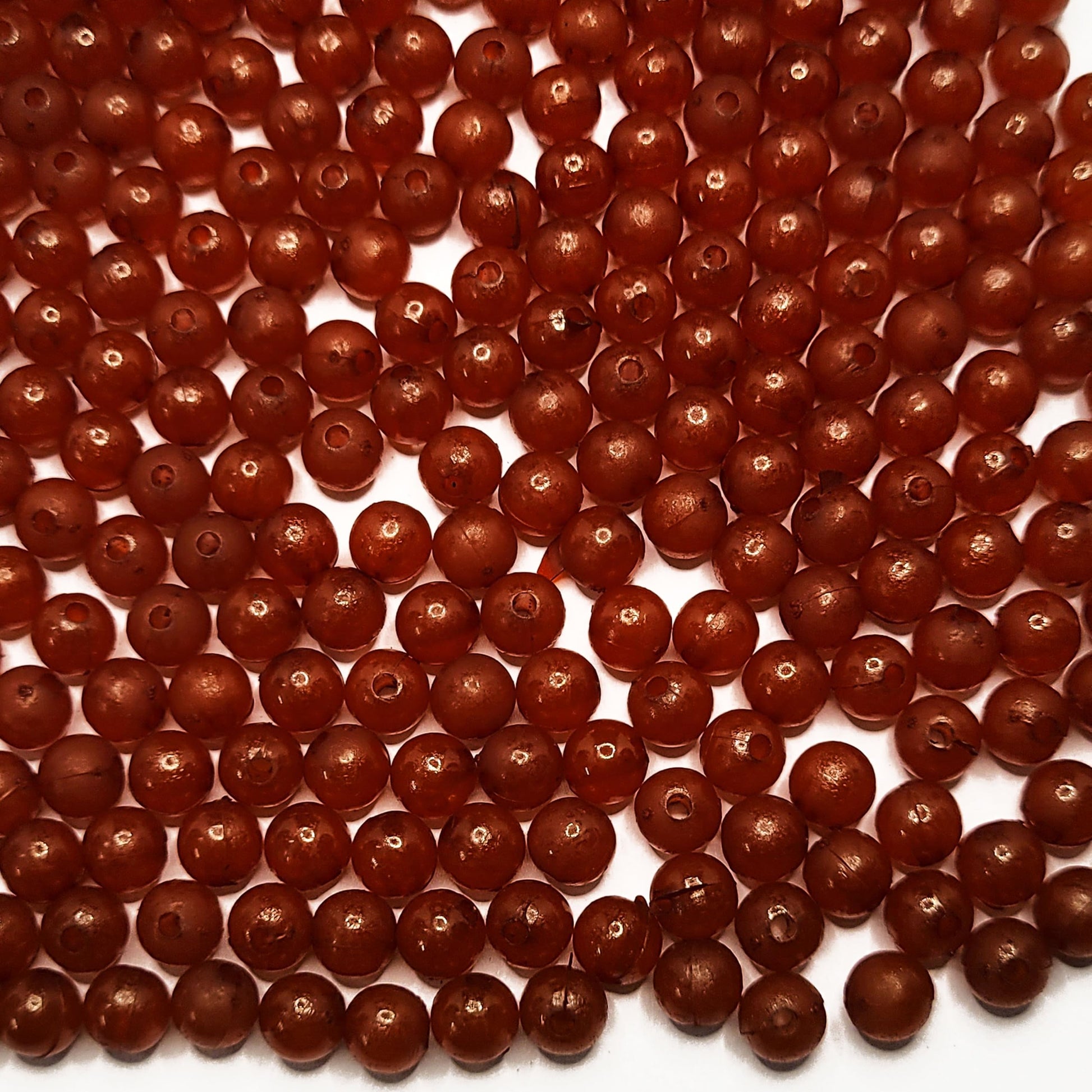In bracelet making, necklace making and DIY jewellery projects, brown and multicolour 8mm beads add depth and neat finishing.