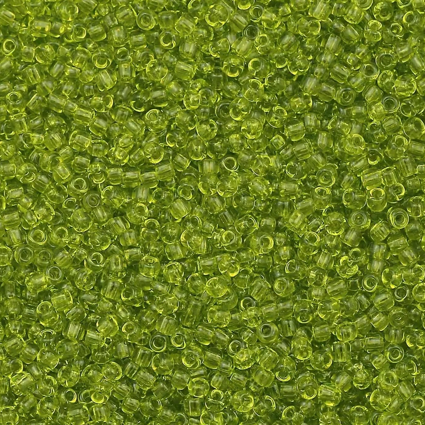 Light green and transparent 2mm beads help shape a polished result for bracelet making, necklace making and DIY jewellery projects.