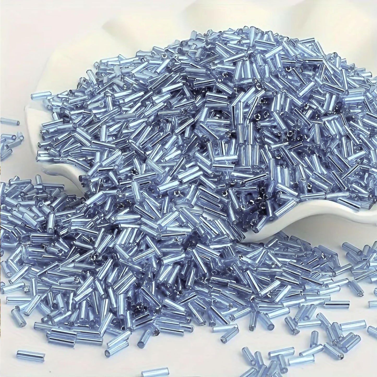 A balanced detail for DIY craft projects, creative hobby work and decorative handmade designs, grey and silver 5mm bugle small cut cylinder silverline tubes 5mm shiny offers a clean.