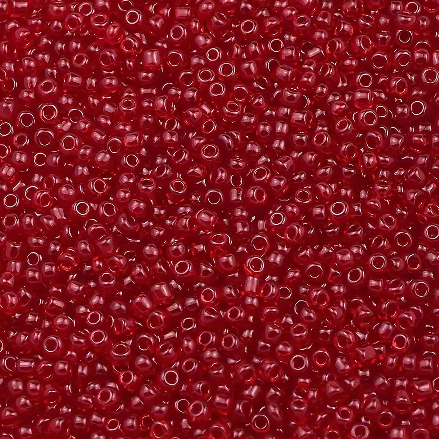 Red and transparent 4mm beads bring visual interest to bracelet making, necklace making and DIY jewellery projects with clean decorative look.