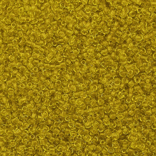 Add a clean decorative look into bracelet making, necklace making and DIY jewellery projects with yellow and transparent 3mm beads.