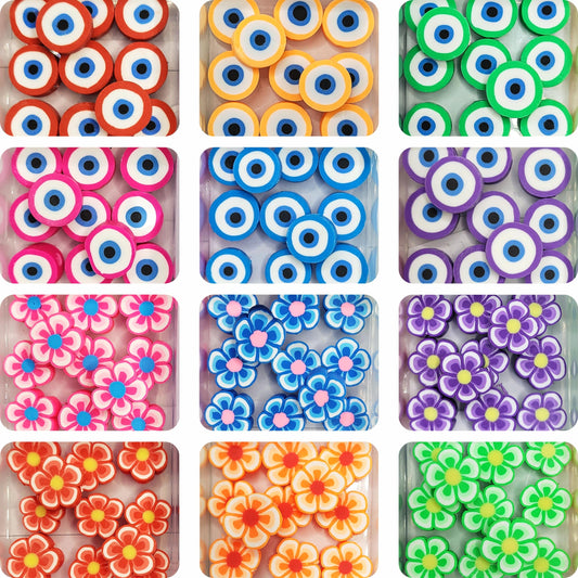 For a cleaner finish in bracelet making, necklace making and DIY jewellery projects, multicolour acrylic beads are a useful choice.