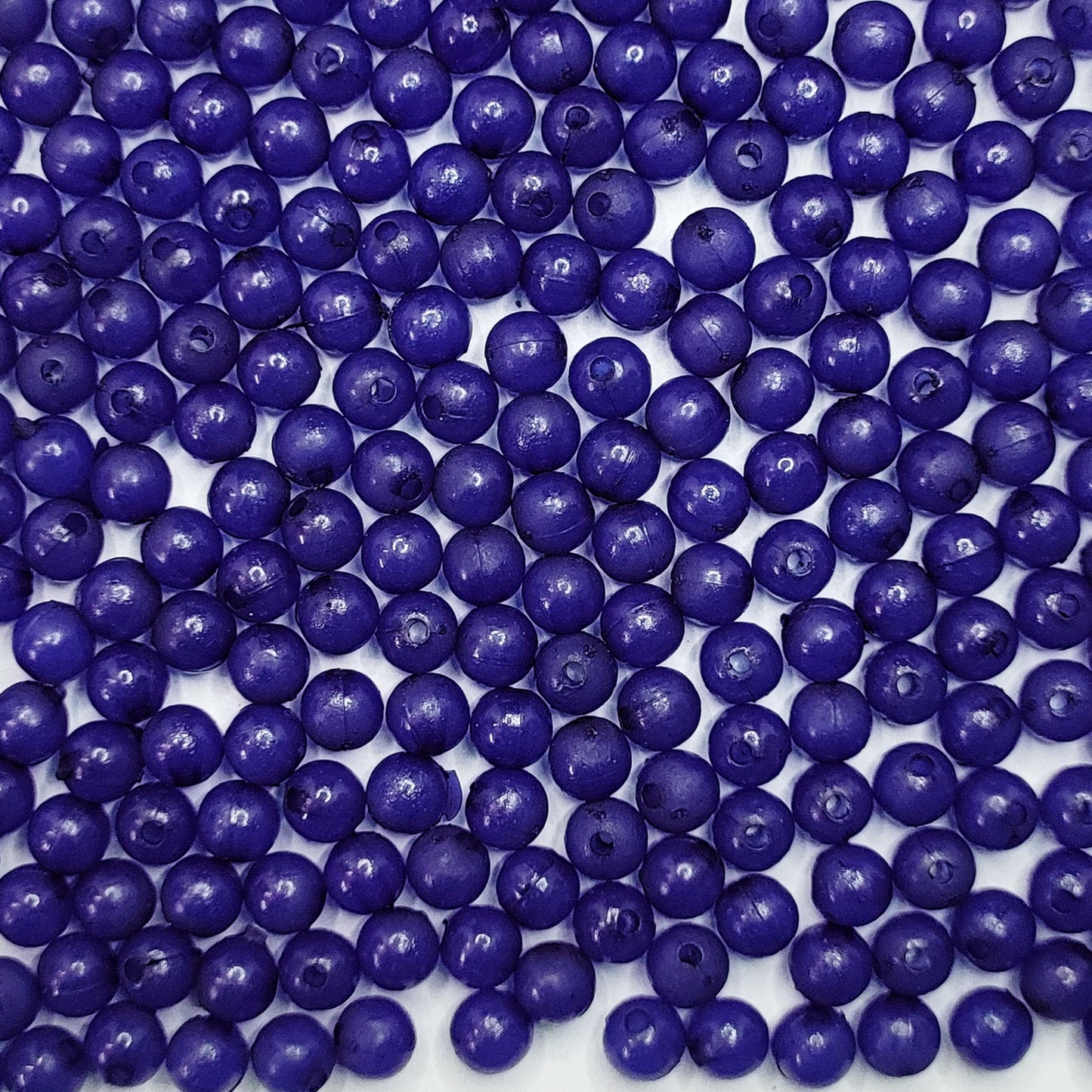 Blue and multicolour 8mm beads help add a clean decorative look with blue detail to bracelet making, necklace making and DIY jewellery projects.
