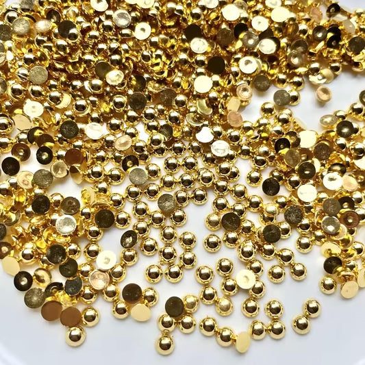 When bracelet making, necklace making and DIY jewellery projects needs a clean decorative look, 4mm and gold 4mm and 90g beads work well.