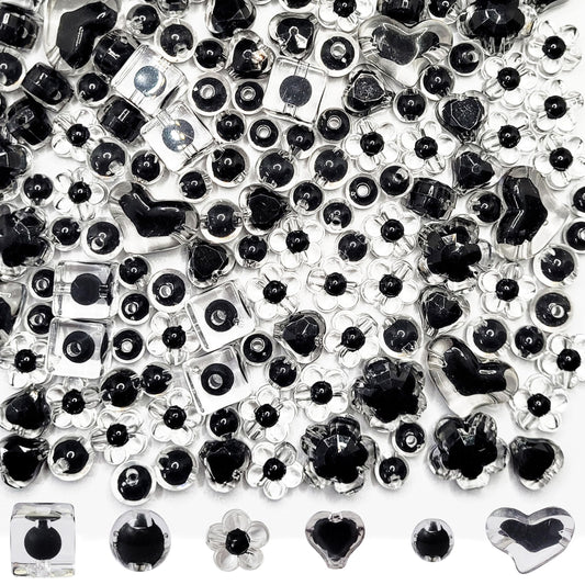 Use black 8mm - 20mm beads for bracelet making, necklace making and DIY jewellery projects when the design needs a clean decorative look.