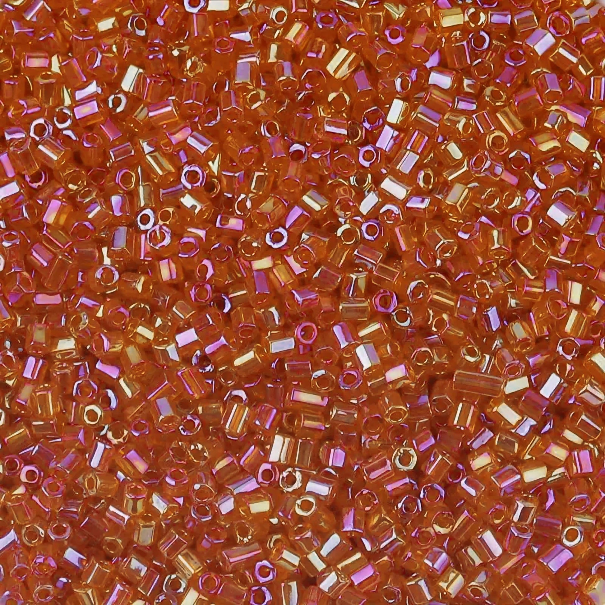 Clean comes through clearly in orange and rainbow 2.5mm small cut cylinder rainbow tubes 2.5mm colourful for DIY craft projects, creative hobby work and decorative handmade designs.