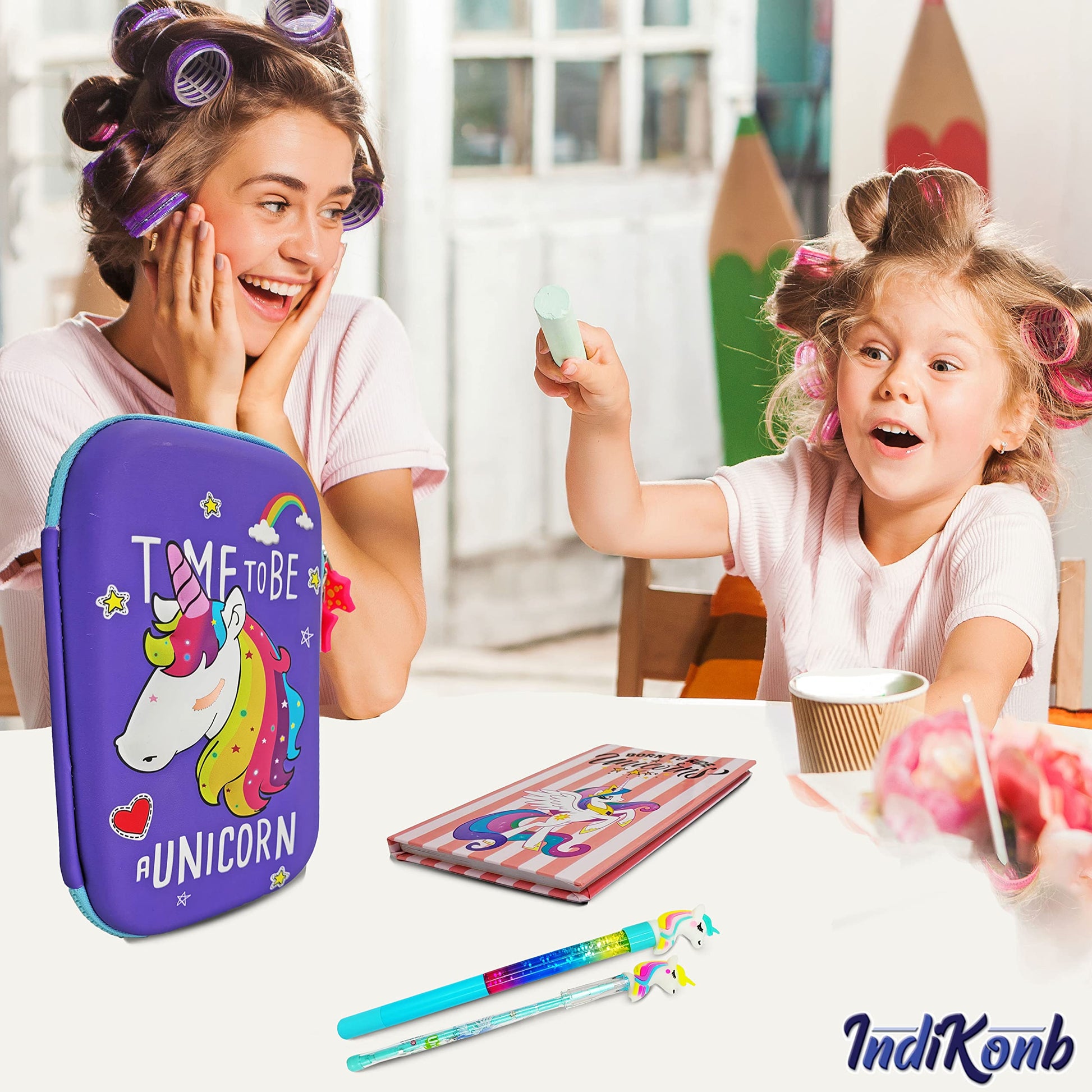 Unicorn unicorn and birthday art and craft kit supports creative hobby sessions with a clean decorative finish.