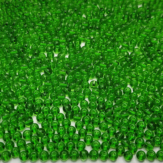 To add a clean decorative look, place green and multicolour 4mm beads into bracelet making, necklace making and DIY jewellery projects.