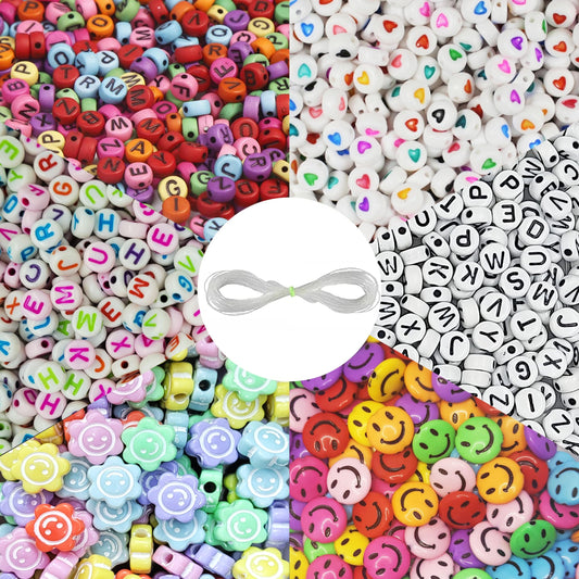 Use multicolour round and 6mm beads for bracelet making, necklace making and DIY jewellery projects when the design needs a clean decorative look.
