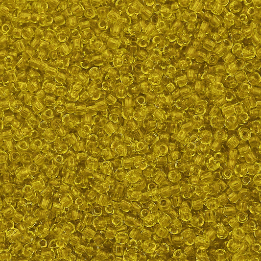 Yellow and transparent 2mm beads offer a clean decorative look for bracelet making, necklace making and DIY jewellery projects.