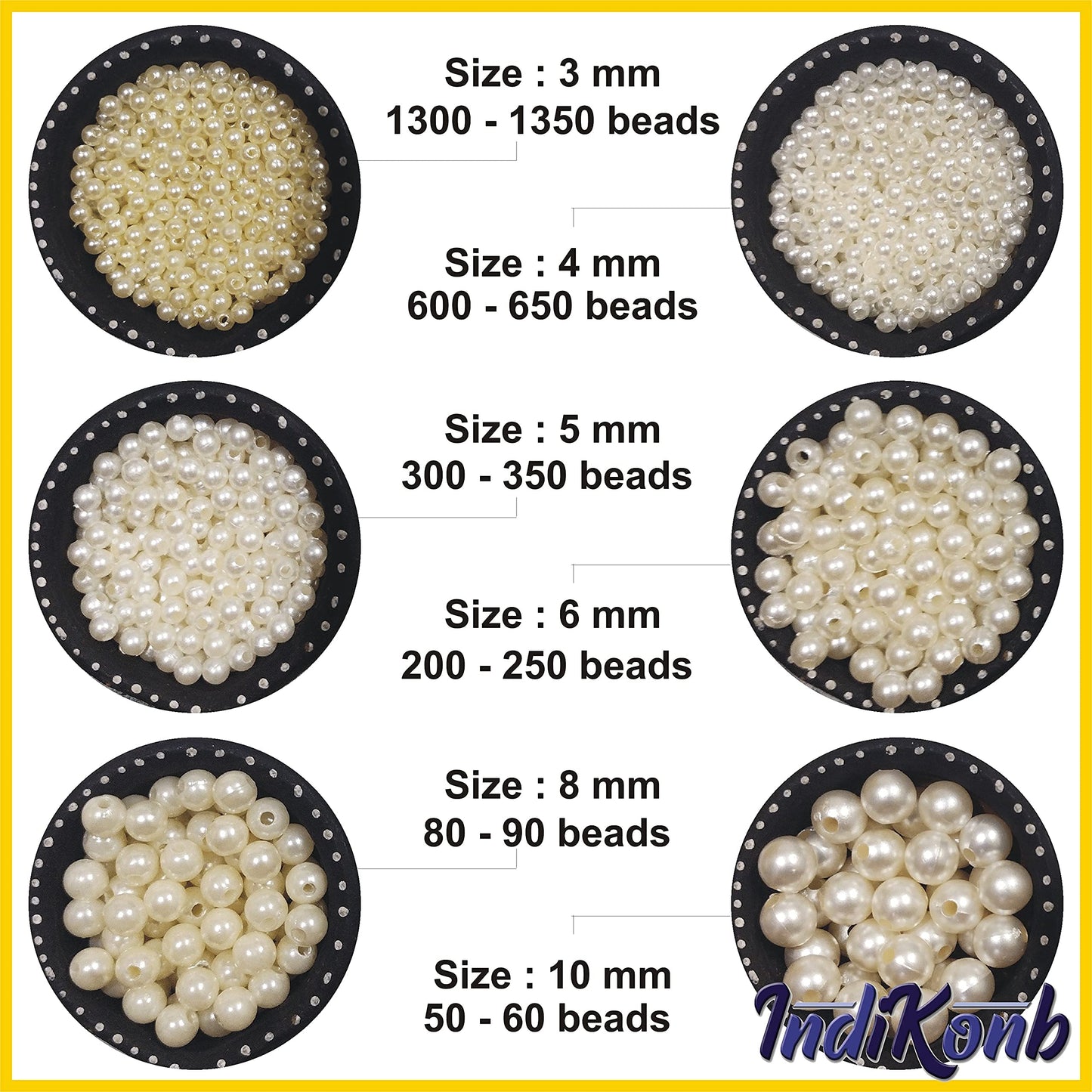 With off white and gold 10 mm and 3mm craft wire or cord, jewellery making and craft binding gets a neat threading detail to handmade projects.