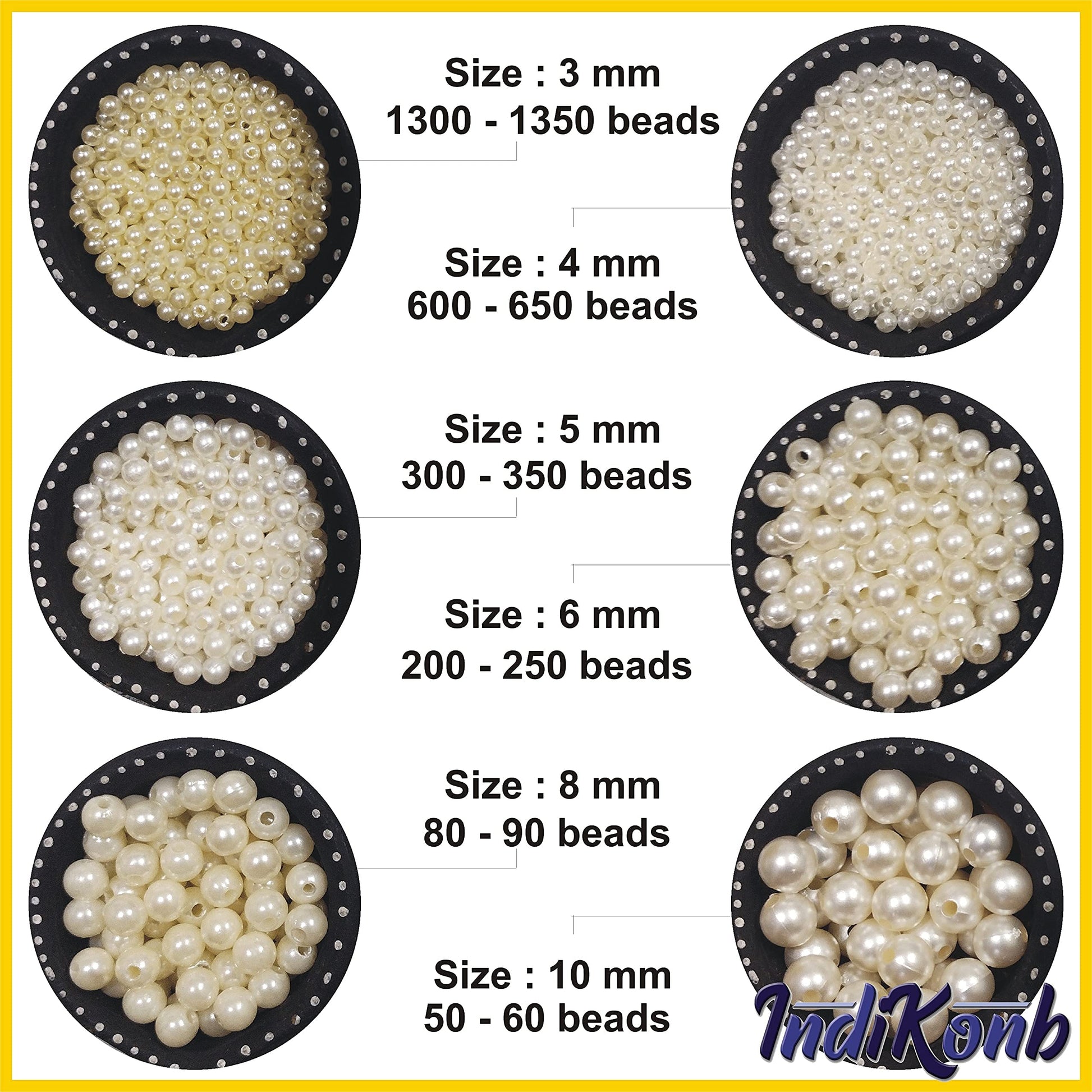 With off white and gold 10 mm and 3mm craft wire or cord, jewellery making and craft binding gets a neat threading detail to handmade projects.
