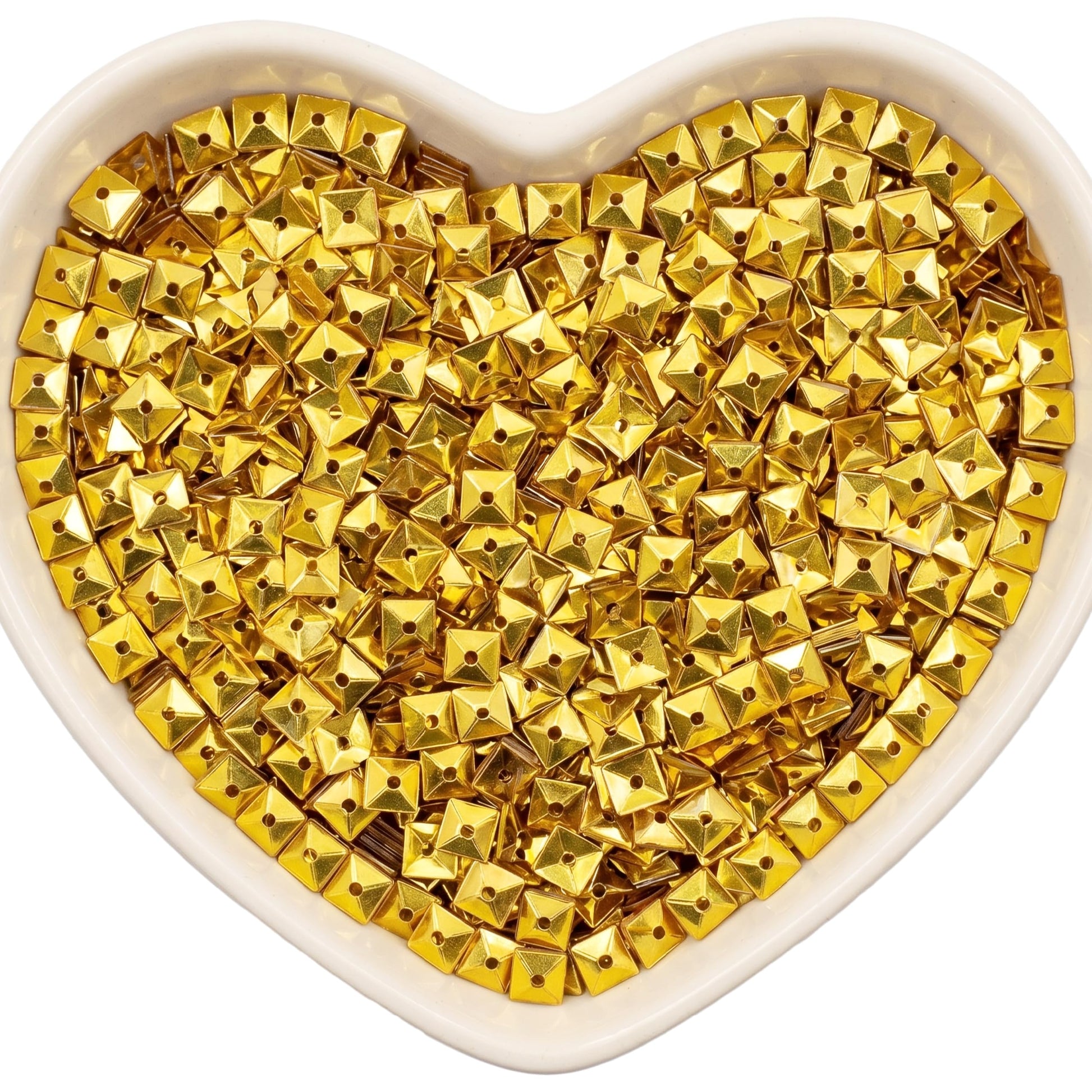 Make aari embroidery feel complete with festive gold dress craft sequins for maggam work.