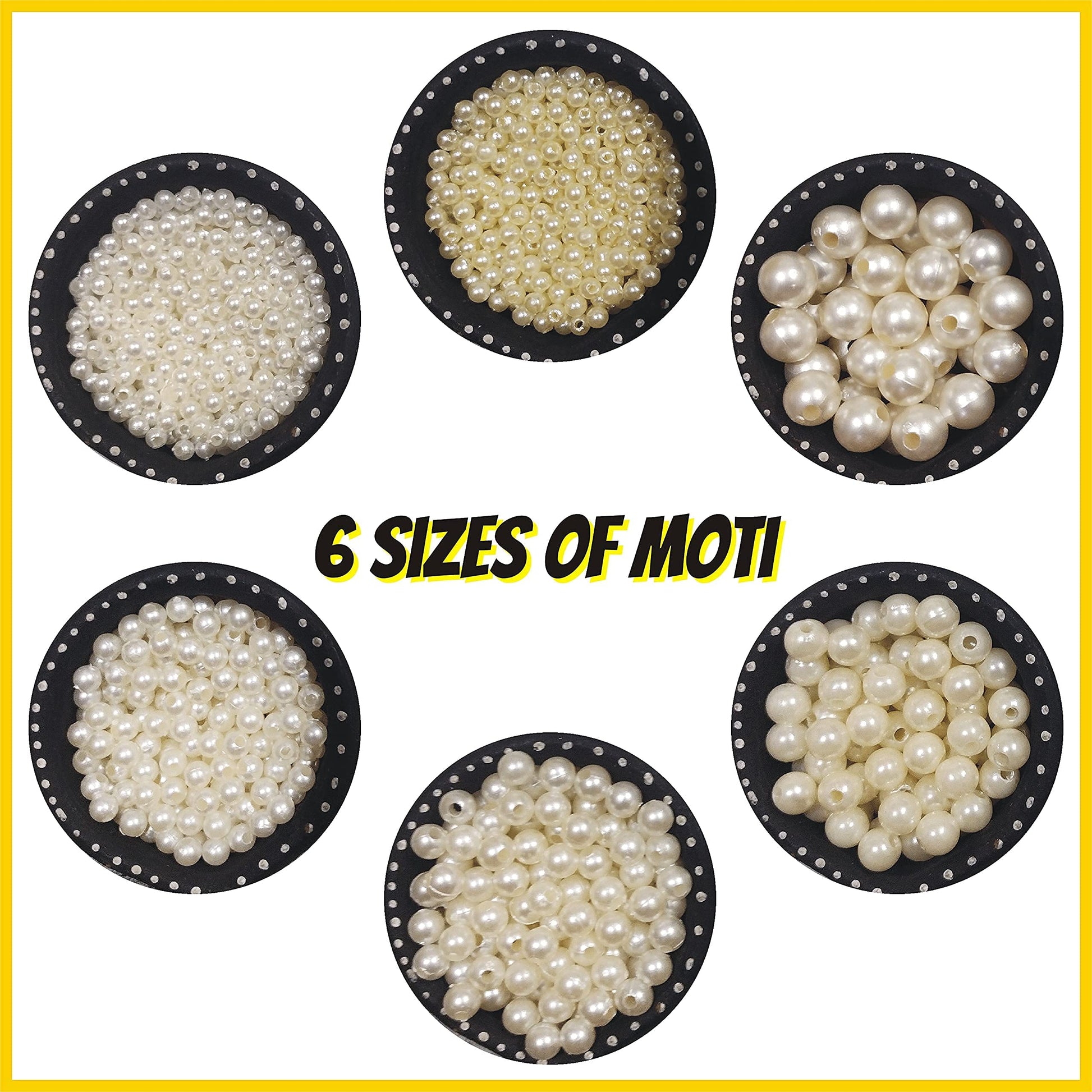 Multicolour and neon 3mm beads help finish DIY jewellery projects, beading craft and decorative craft finishing with a refined look.