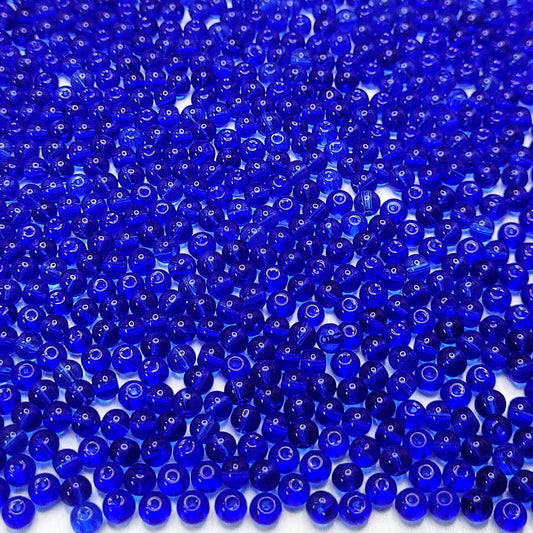 A clean decorative look makes blue and multicolour 4mm beads suitable for bracelet making, necklace making and DIY jewellery projects.
