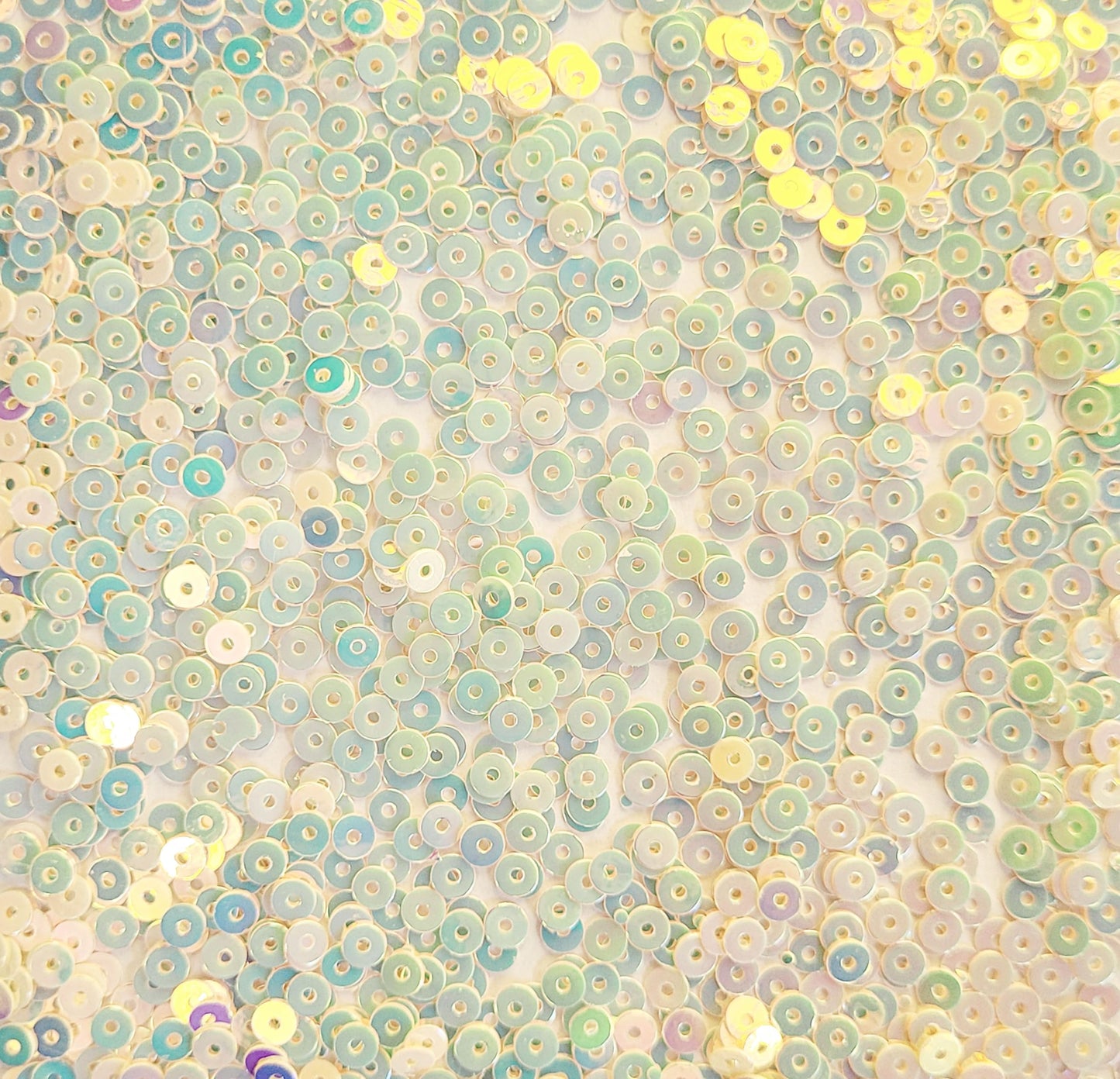 Olive Green Shiny Sequins Round Shape. Main product image showing the full assortment for jewelry making and craft work.