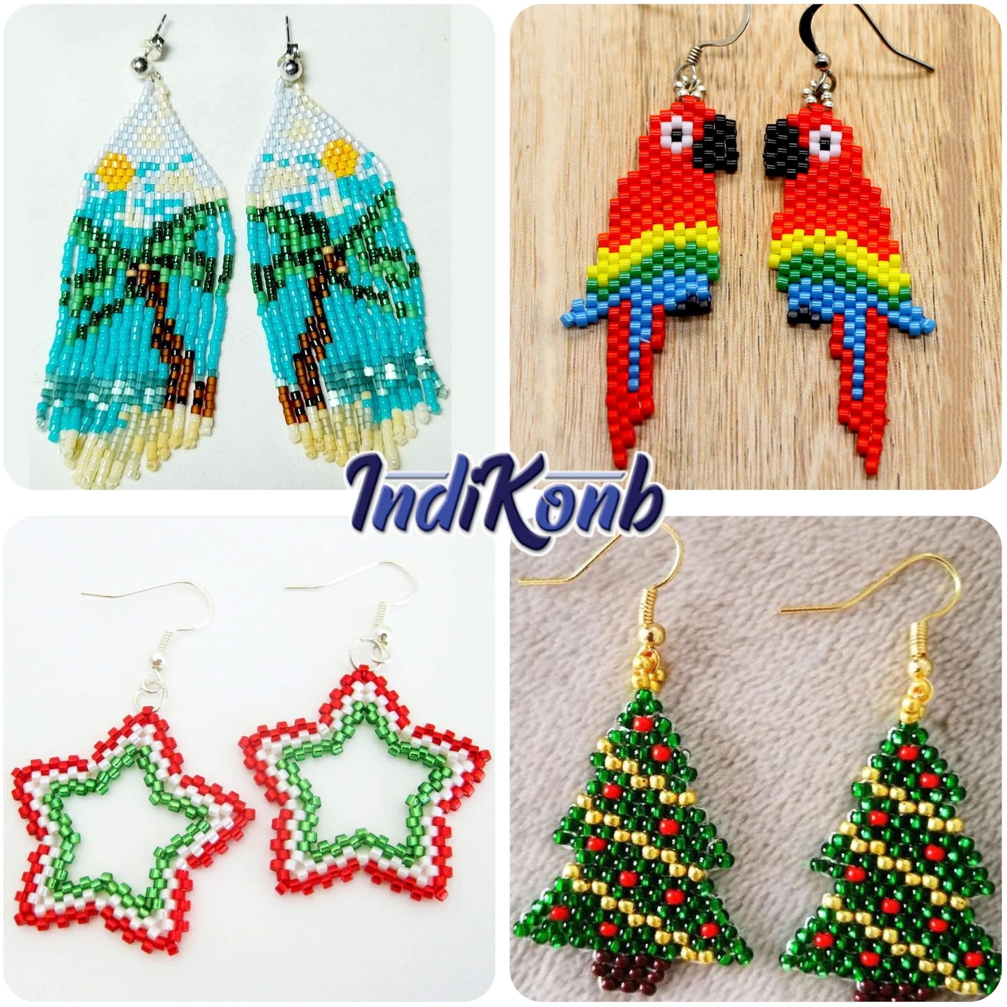 Add a neat decorative finish into DIY jewellery projects, beading craft and decorative craft finishing with rainbow and multicolour 3 mm and 3mm beads.