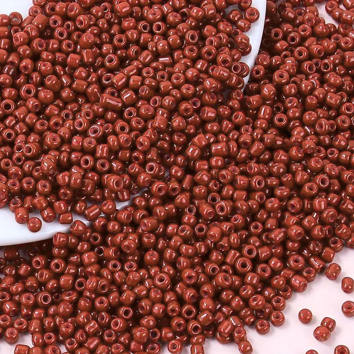 Use brown 3mm and 3 mm beads for bracelet making, necklace making and DIY jewellery projects when the design needs a clean decorative look.