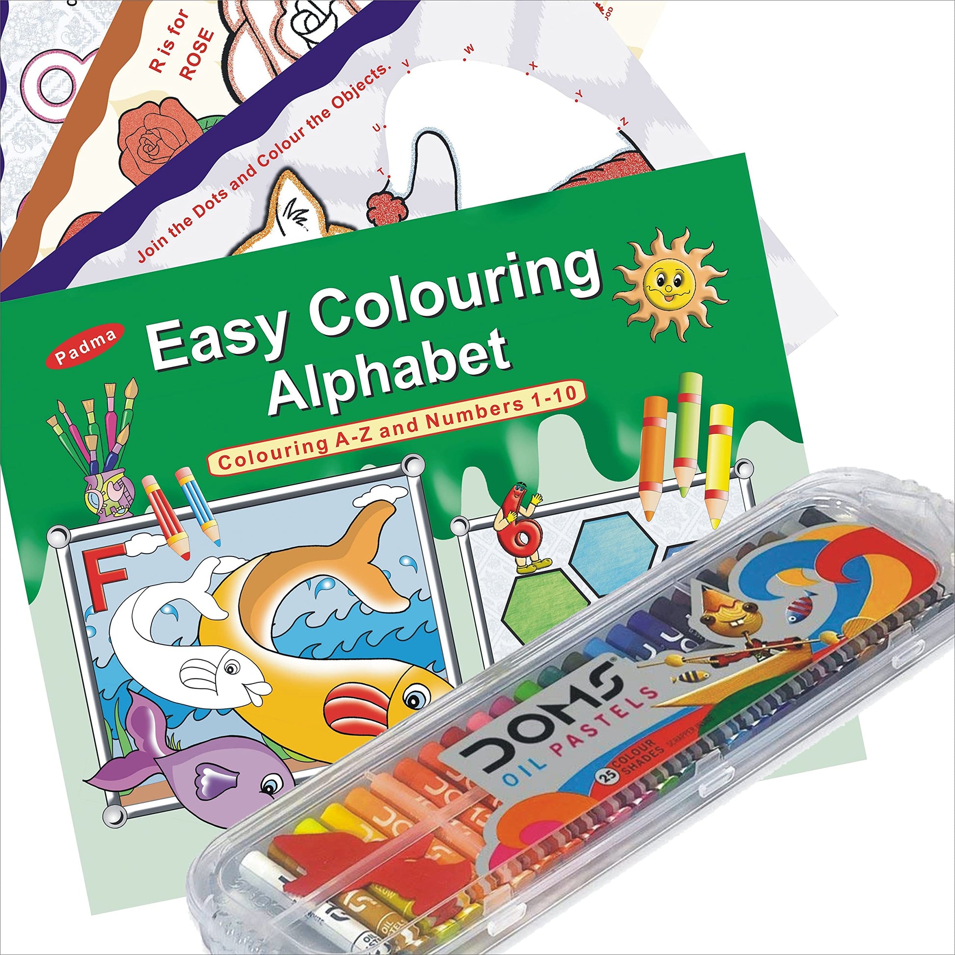 For neat results in kids art activities, DIY craft projects and school projects, multicolour and pastel alphabet art and craft kit is a useful detail.