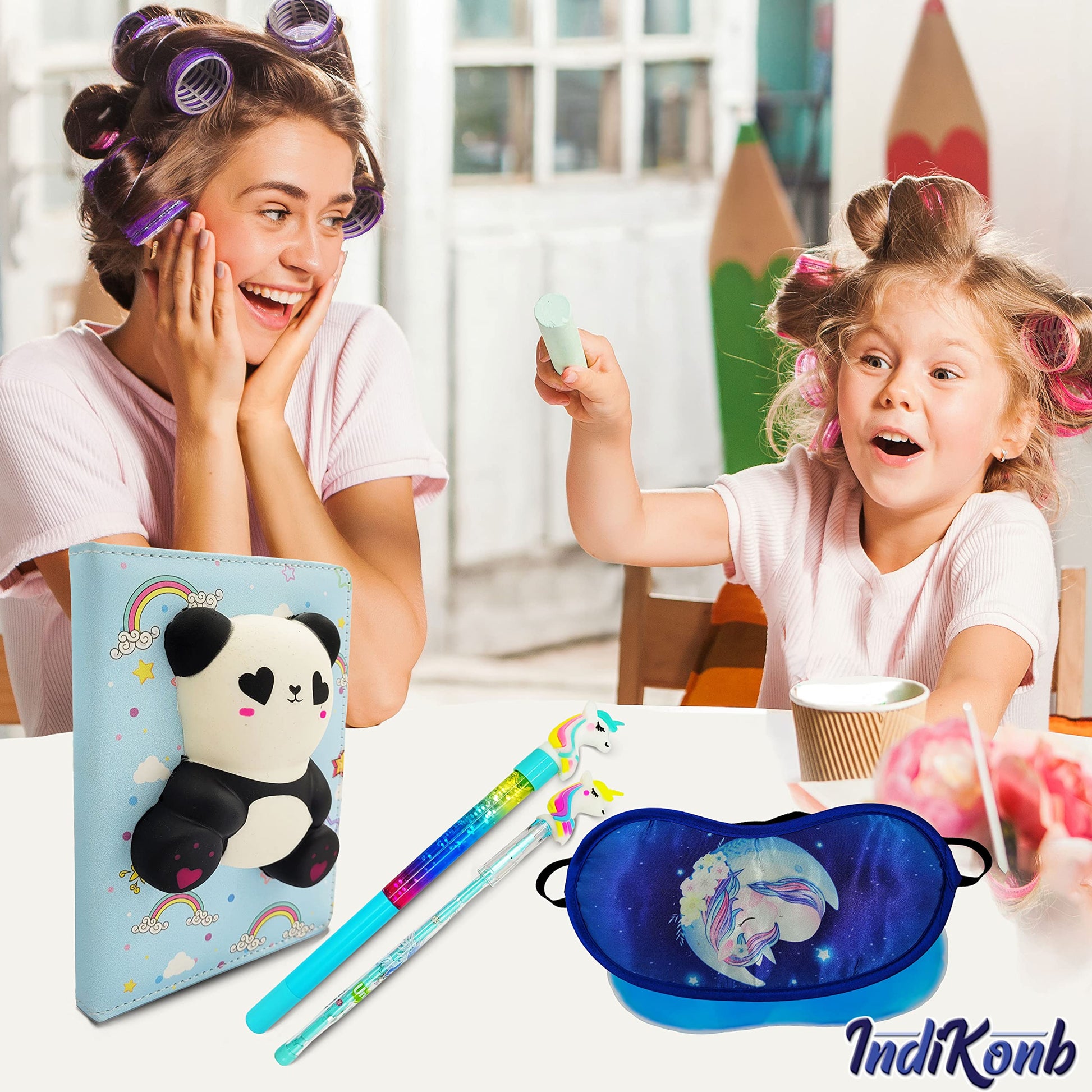 Unicorn unicorn and birthday art and craft kit helps add a neat hobby kit feel, useful in gift making and kids art activities with unicorn to creative hobby sessions.