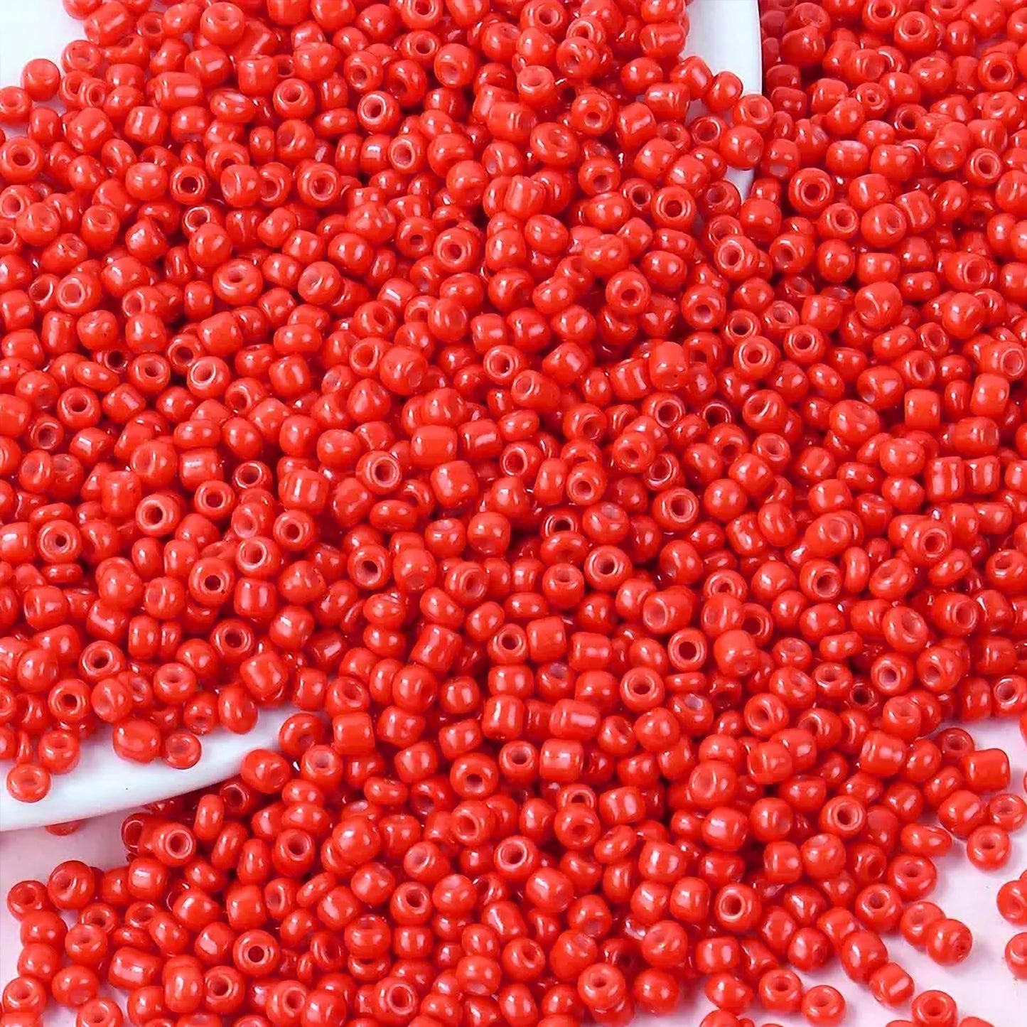 For a cleaner finish in bracelet making, necklace making and DIY jewellery projects, red 4mm and 4 mm beads are a useful choice.