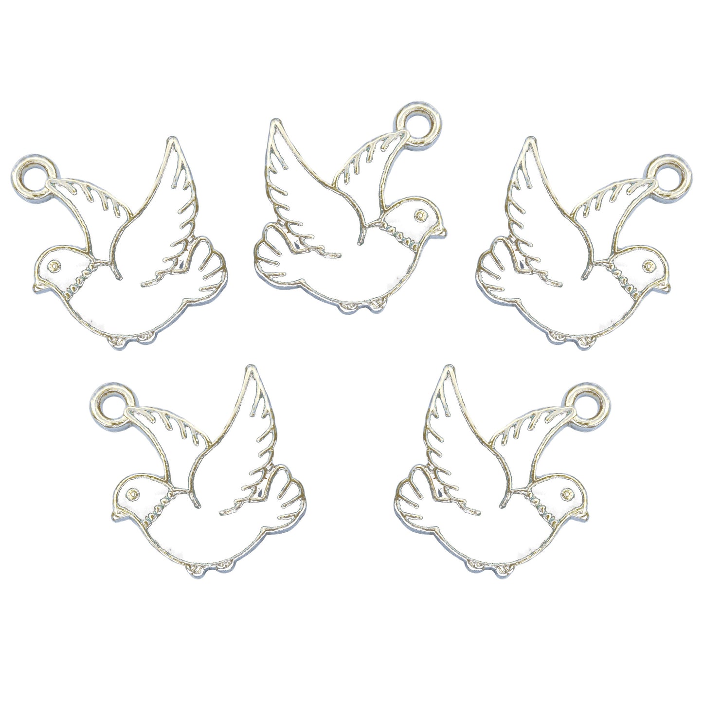 Whimsical Bird Charms