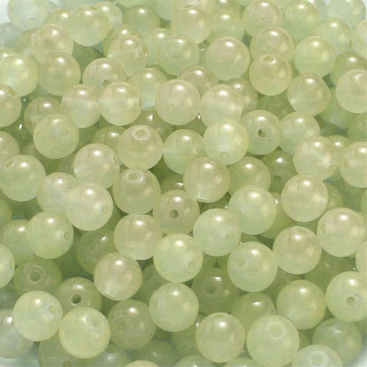 Jelly Glass Beads - 6mm