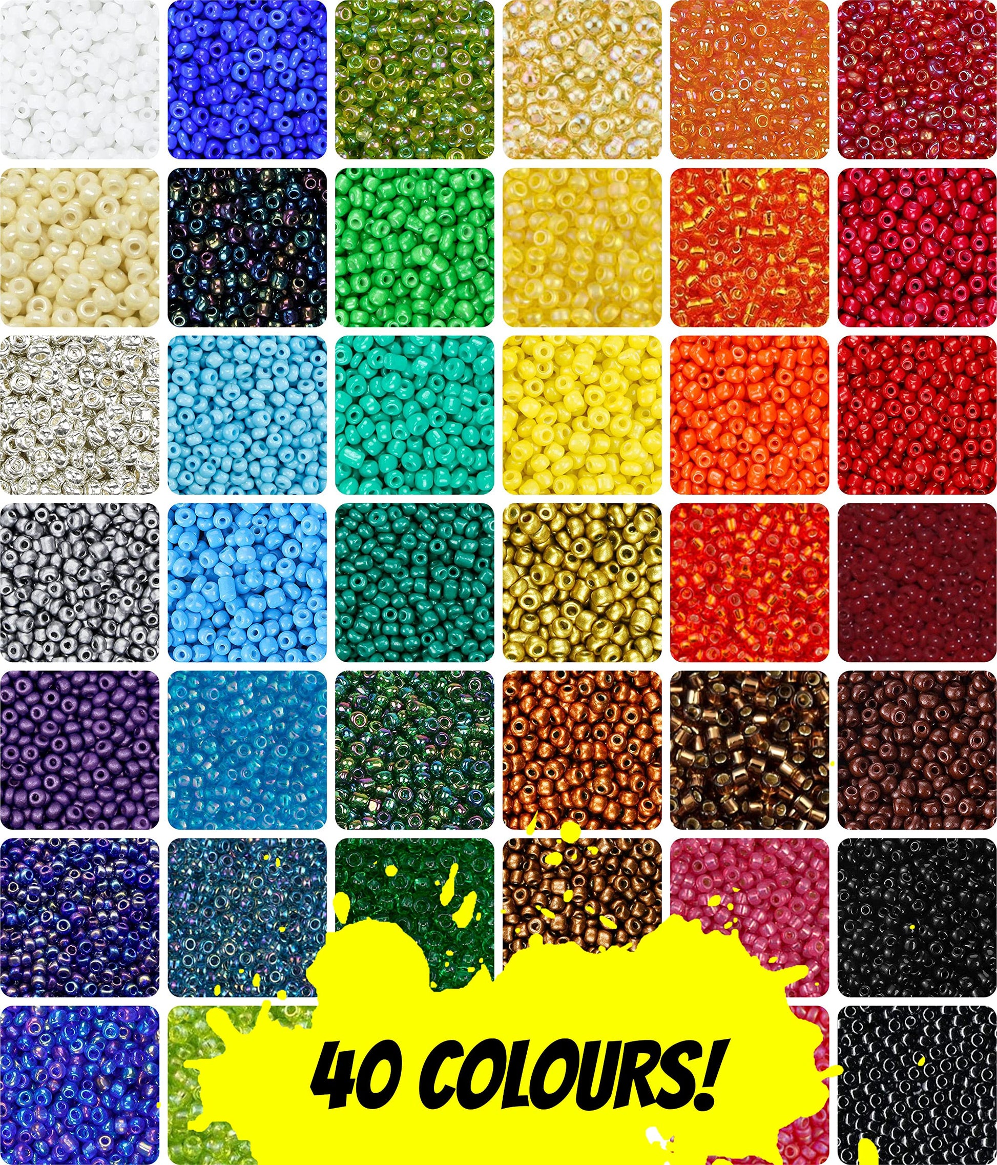 Rainbow and multicolour 3 mm - 8 0 beads keep handmade accessories and bracelet making visually clean while adding projects a neat clean decorative finish with nylon detail.