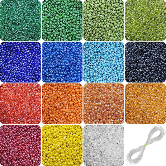 Multicolour 3mm beads make bracelet making, necklace making and DIY jewellery projects look more complete.