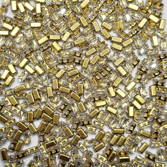 Tube 3x6 and multicolour rhinestone and stone rhinestones and flatback stones work naturally in embellishment work, Lippan art and fabric decoration and help keep the design neat.