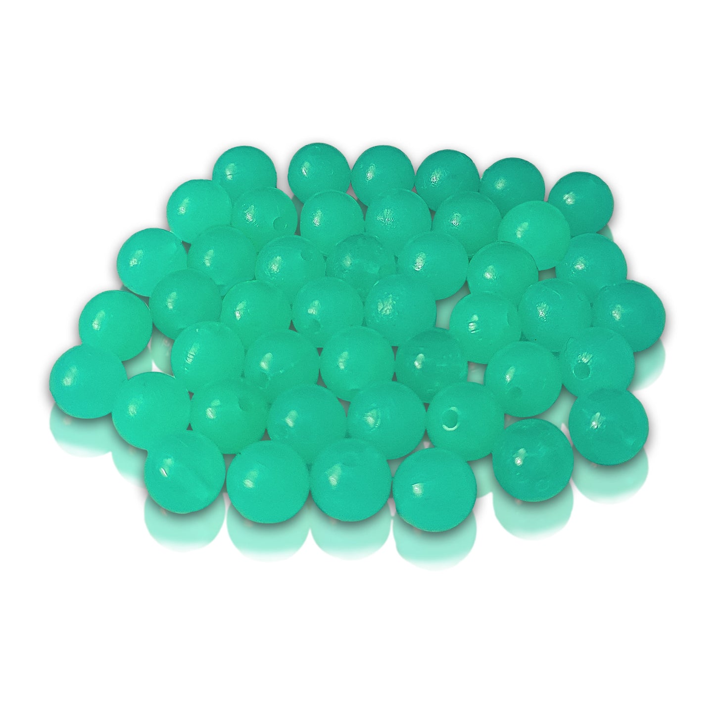 Icemoon Round Pearl Beads, 8mm, Acrylic