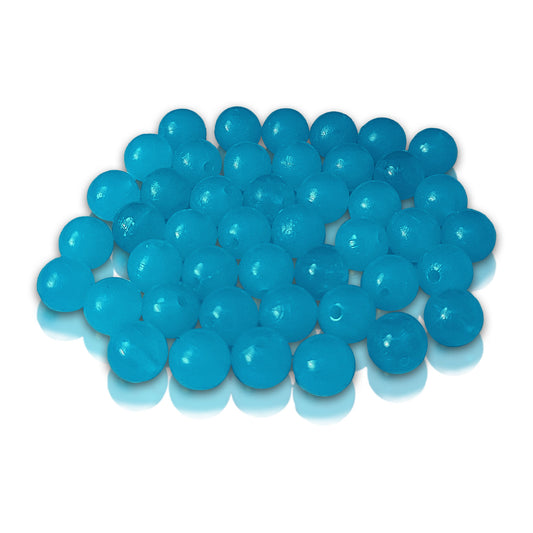 Icemoon Round Pearl Beads, 8mm, Acrylic