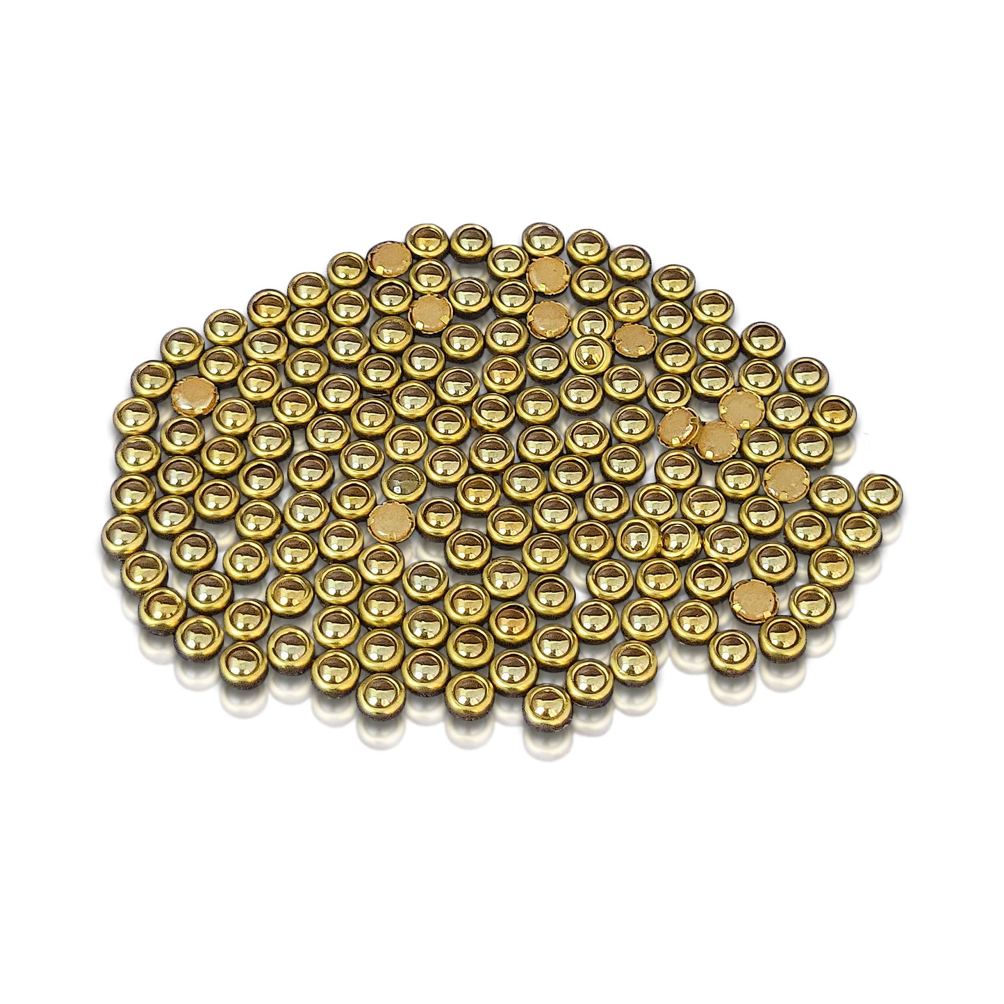 Glass Fitting Kundan Stones