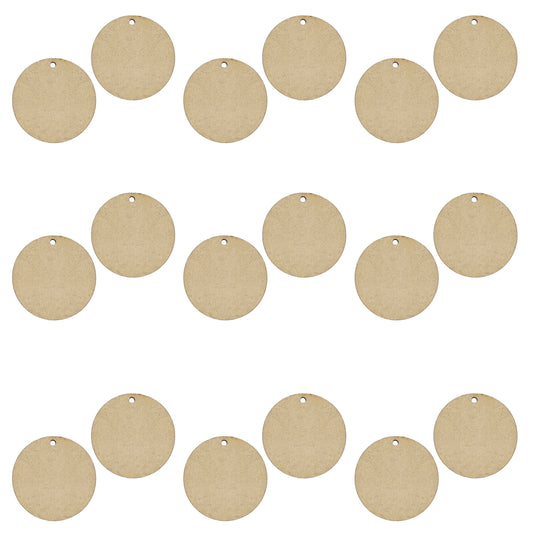 Pine Wood Earring Blanks for DIY Jewellery