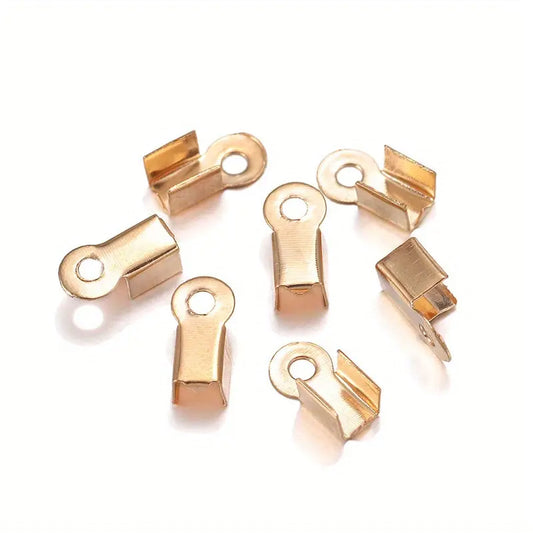 Cord End Crimp Clasps - Pack of 25