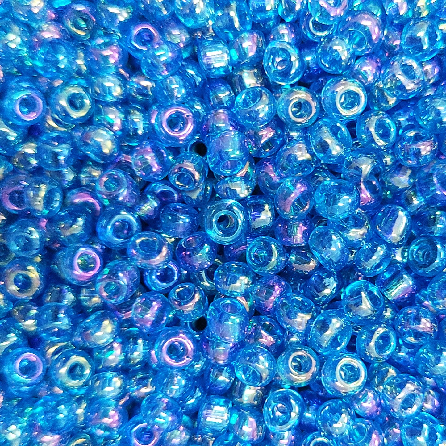 Rainbow Glass Seed Beads