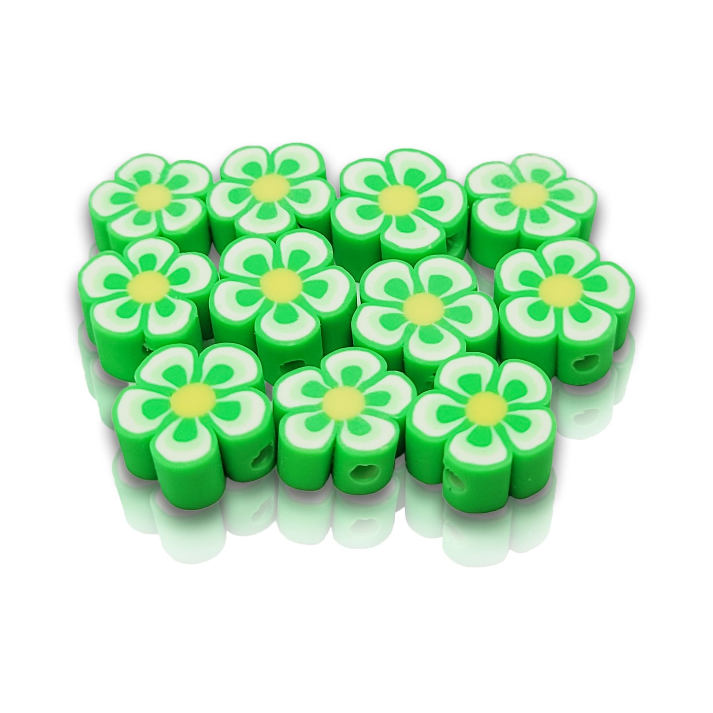 Polymer Flower Beads