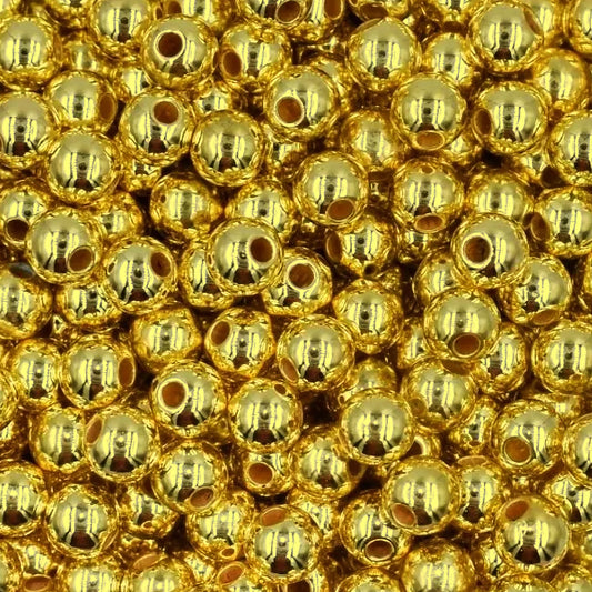 Golden Pearl Beads