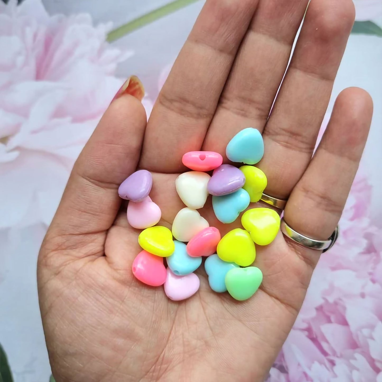 Macaron Rainbow Beads
