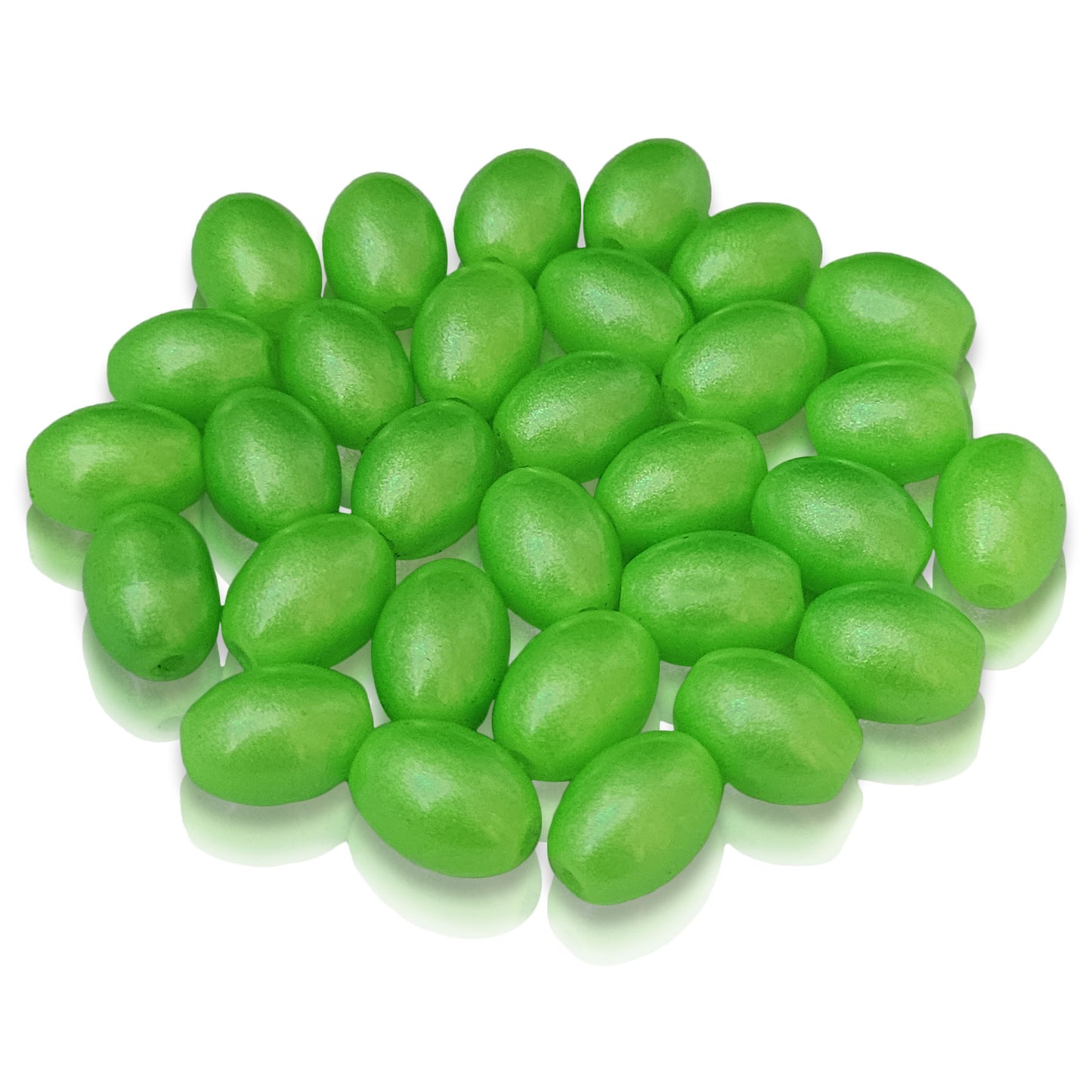 Glass Oval Beads - 8x10mm